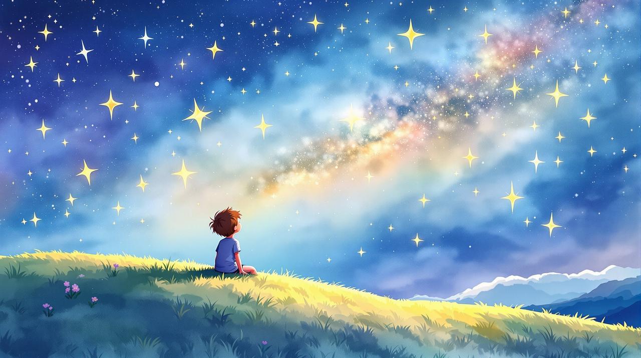 瓜子影视 - 手绘动画短片：星空之梦 投稿封面